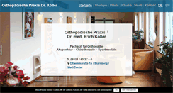 Desktop Screenshot of drkoller.de