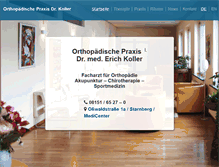 Tablet Screenshot of drkoller.de